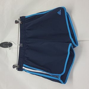 ADIDAS Navy Blue Marathon 10 Climlite Running Shorts